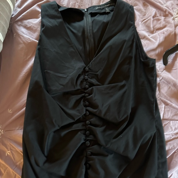 2 nwot never worn whbm tops. Sz 4 (white) sz 6(black). Zip up back - Picture 4 of 6